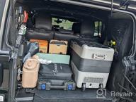 картинка 1 прикреплена к отзыву JOYTUTUS 12V Refrigerator Dual Zone 42 Quart (40L) Portable Freezer With Basket - 12/24V DC & 120-240V AC Car Fridge For Travel, Van, Truck, Vehicle, Boat, Camping Road Trip RV Outdoor от Ken Perry