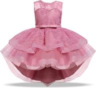 hnxdyy birthday pageant princess wedding girls' clothing ~ dresses logo