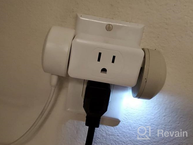 img 1 attached to VINTAR 3-Pack Multi Plug Outlet Extender | Grounded Wall Tap Adapter Power Splitter review by Jason Rosekrans