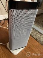 img 1 attached to Portable Electric Ceramic Tower Heater Fan With Thermostat For Office - Quiet, Fast Heating, 120° Oscillation Efficient For Home Bedroom Large Room Bathroom Under Desk Indoor Use review by Matthew Bahri