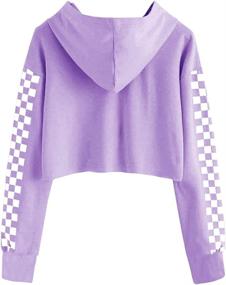 img 2 attached to 👚 Imily Bela Hoodies - Trendy Fashion Sweatshirts for Girls' Clothing - Tops, Tees & Blouses