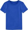 heavyweight short sleeve crewneck t shirt for boys, made with 100% cotton by cosland logo