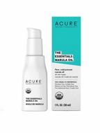 usda certified organic marula oil by acure - nourish, hydrate and protect your skin logo