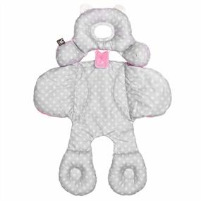img 1 attached to Розовая подушка для поддержки ребенка для колясок и автокресел - Подушка для поддержки всего тела BENBAT для головы и тела младенца - идеальный подарок для новорожденных и подарок для детского душа
