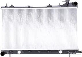 img 4 attached to 🔥 High Performance Radiator for 2006-2008 Subaru Forester - TYC 13021 Compatibility