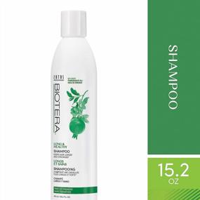 img 3 attached to Biotera Long & Healthy Rich Lather Shampoo: 15.2 Fl Oz For Maximum Hair Health!