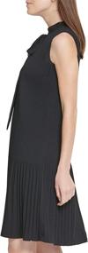 img 2 attached to DKNY Womens Dress Black Sleeve Women's Clothing : Dresses