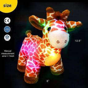 img 3 attached to Light Up Your Child'S World With BSTAOFY'S LED Giraffe Plush Toy - Perfect Birthday And Christmas Gift For Kids!