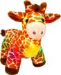 light up your child's world with bstaofy's led giraffe plush toy - perfect birthday and christmas gift for kids! logo