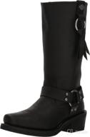 harley-davidson fenmore women's motorcycle boot logo