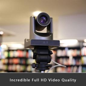 img 3 attached to 🎥 Prisual PTZ Camera: 20X-SDI 1080P Live Streaming with Wirecast OBS, vMix, Livestream Studio HDMI 3G-SDI IP POE Support (20X Zoom, Wall Mount)