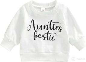 img 4 attached to Toddler Sweatshirt Pullover Outfits Clothes Apparel & Accessories Baby Boys ... Clothing