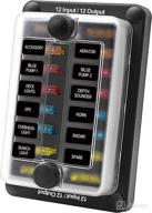 🔌 wupp 12 circuit marine fuse block with ip66 waterproof protection cover, led warning indicator – ideal for car, marine, rv, truck logo