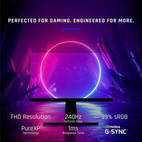 img 3 attached to Enhance Your Gaming Experience with ViewSonic XG270: 1920X1080P, 240Hz, Anti-Glare, and Improved Ergonomics