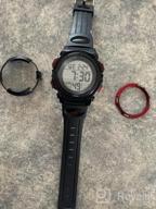 img 1 attached to 🏻 Kids Sports Digital Waterproof Watches: Perfect Wrist Watches for Boys review by Paul Stocks