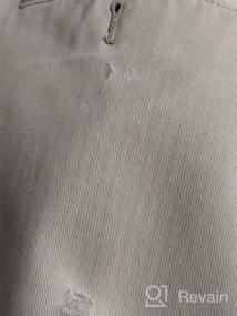img 6 attached to Удобные и универсальные: мужские эластичные брюки чинос Savane Ultimate Performance с расширяемым поясом в больших и высоких размерах