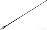 enhanced signal reception: antennamastsrus 12 inch black short antenna for ford f-150 (2009-2022) - wind noise cancellation - premium quality spring steel construction logo