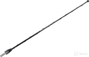 img 4 attached to Enhanced Signal Reception: AntennaMastsRus 12 Inch Black Short Antenna for Ford F-150 (2009-2022) - Wind Noise Cancellation - Premium Quality Spring Steel Construction