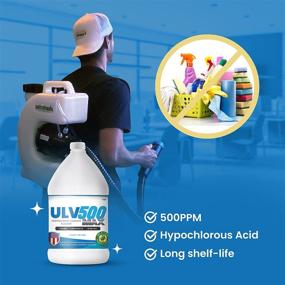 img 2 attached to ULV500 Hypochlorous Acid 500PPM (1 Gallon) - ULV Foggers & Handheld Atomizers, Dental & Medical Pros, HOCL Surface Cleaner