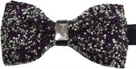 💎 effortlessly elegant: ainow crystal shining pre tied rhinestone men's accessories for the perfect ties, cummerbunds & pocket squares logo