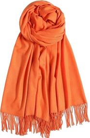 img 3 attached to 🧣 Women's Weather Colors Pashmina Shawl Scarf: Stylish Accessories at Scarves & Wraps