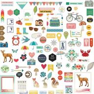get creative with 99 vintage forest stickers by doraking - perfect for laptop, scrapbook & journal decoration! logo