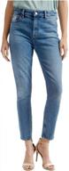stay stylish and chic with lucky brand's high rise bridgette skinny jeans for women logo