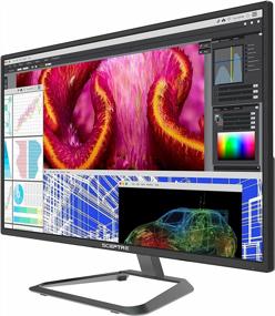 img 2 attached to Sceptre U278W 4000R 4K DisplayPort Monitor with Built-In Speakers and IPS Technology