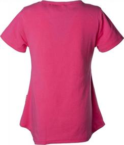 img 3 attached to Ipuang Girls' Heart-Shaped Cotton Tee: Cute And Casual Cap-Sleeve Top!