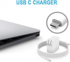 img 1 attached to Зарядное устройство USB Type C 7,5 футов, 45 Вт, 65 Вт для HP 828769-001, 844205-850, 860210-950 и 934739-850, шнур адаптера питания для ноутбука