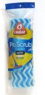 🧽 o-cedar pro scrub roller mop refill - highly effective and durable cleaning tool logo