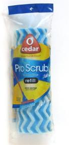 img 2 attached to 🧽 O-Cedar Pro Scrub Roller Mop Refill - Highly Effective and Durable Cleaning Tool