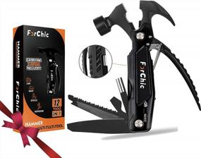 img 4 attached to 12-In-1 Hammer Multi-Tool For Camping, Survival And DIY - Perfect Gift For Men, Father, Husband, Boyfriend, And Handy Women For Christmas And Birthdays