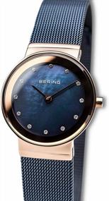 img 3 attached to BERING Women Analog Quartz Classic Collection Watch With Stainless Steel Strap & Sapphire Crystal