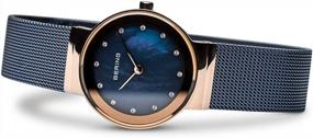 img 2 attached to BERING Women Analog Quartz Classic Collection Watch With Stainless Steel Strap & Sapphire Crystal