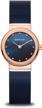 bering women analog quartz classic collection watch with stainless steel strap & sapphire crystal logo