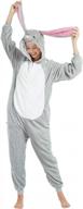 women's unicorn onesie pajamas - abenca fleece cartoon animal costume for christmas, halloween, and cosplay logo