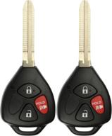 2-pack keylessoption replacement keyless entry car key fob hyq12bby g chip remote control логотип