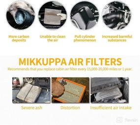 img 1 attached to MIKKUPPA KQ099 CA9997 Air Filter