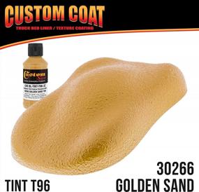 img 3 attached to Custom Coat Federal Standard Color # 30266 Golden Sand T96 Urethane Roll-On, Brush-On Or Spray-On Truck Bed Liner, 1 Gallon Kit With Roller Applicator Kit - Textured Car Auto Protective Coating