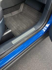 img 2 attached to Enhance Your Maverick With TufSkinz Domed Front Door Sill Overlays - 2022-2023 Compatible 2 Piece Kit