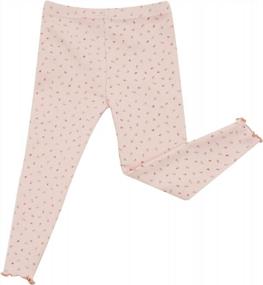 img 2 attached to Очаровательный пижамный комплект с цветочным узором для мальчиков и девочек: AVAUMA Baby 6M-7T Хлопковая пижама с оборками