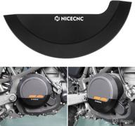 🛡️ nicecnc black engine clutch cover guard protector for ktm 690 duke/enduro/enduro r/smc/smc r (2008-2022) – safeguard your ride! логотип