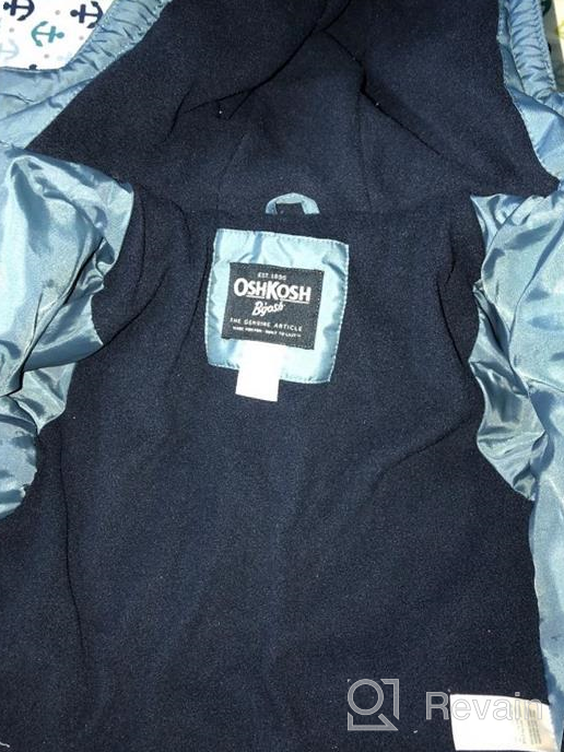 img 1 attached to 💼 OshKosh BGosh Toddler Heavyweight Alexander Boys' Jackets & Coats: Fashionable Outerwear for Your Little One review by Nap Olivas