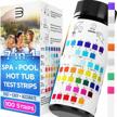 accurate and versatile - 7 in 1 test strips for pools, spas, and hot tubs - perfect for home and commercial water testing logo