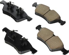 img 1 attached to 🔵 Akebono EUR1123 Front Brake Pad - Superior Performance and Durability in Sleek GREY