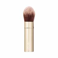 jouer essential travel complexion brush - cosmetic makeup brush - travel friendly - soft synthetic bristles - cruelty, gluten & paraben free - vegan friendly, gold, 0.10625 pounds logo