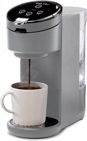 img 4 attached to Instant Solo Single Serve Coffee Maker: K-Cup Pod Compatible Brewer With Reusable Pod And Bold Setting, Brews 8-12Oz; 40Oz Water Reservoir, Grey - From The Makers Of Instant Pot