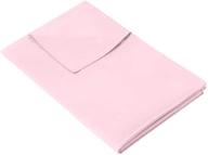 twin size cooling weighted blanket cover for adults - pink, 48"x72 логотип
