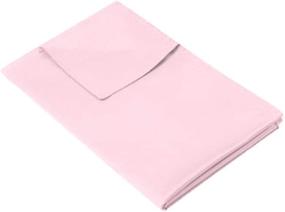 img 4 attached to Twin Size Cooling Weighted Blanket Cover For Adults - Pink, 48"X72